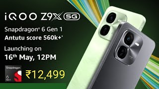 iQOO Z9x 5G - Final Update | iQOO Z9x 5G Price in India | SD 6 GEN 1, 50MP Camera, 6000mAh 🔥