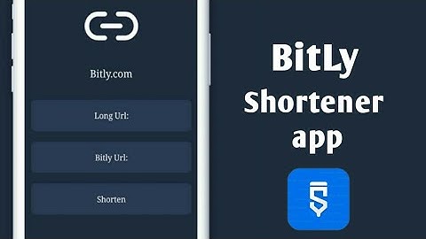 How to make a Bitly shortener App using sketchware and sketchware pro