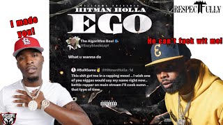 HITMAN HOLLA DISSES EAZY THE BLOOCK CAPTAIN! EAZY RESPONDS IN MIAMI STUDIO! POSSIBLE REMATCH??