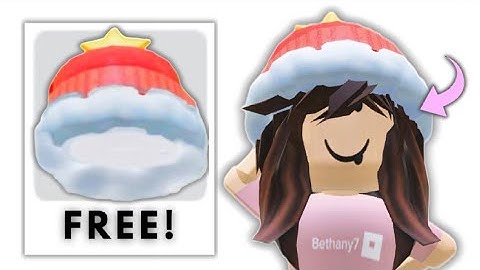 FREE CHRISTMAS HAT IDEA!