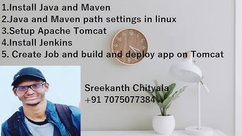 Build job and deploy on tomcat | Apache Tomcat | Jenkins |