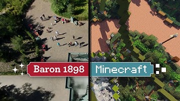 Efteling in Minecraft – Baron 1898 ✨  