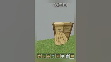 Minecraft simple furniture hack😎 | #shorts#minecraft#gaming