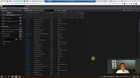 How to extract Accounting Data from Refinitiv (Thomson Reuters) Eikon Screener