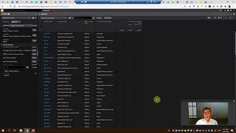 How to extract Accounting Data from Refinitiv (Thomson Reuters) Eikon Screener
