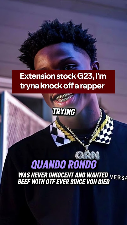 Quando Rondo Was Never Innocent And Wanted Beef With OTF Ever Since Von Died! #kingvon #shorts