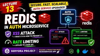 Redis Auth 🔐 | XSS Attack + Rate Limiting (L13)