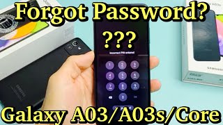 Galaxy A03\/A03s\/Core: Forgot Password? Let's Master Factory Reset