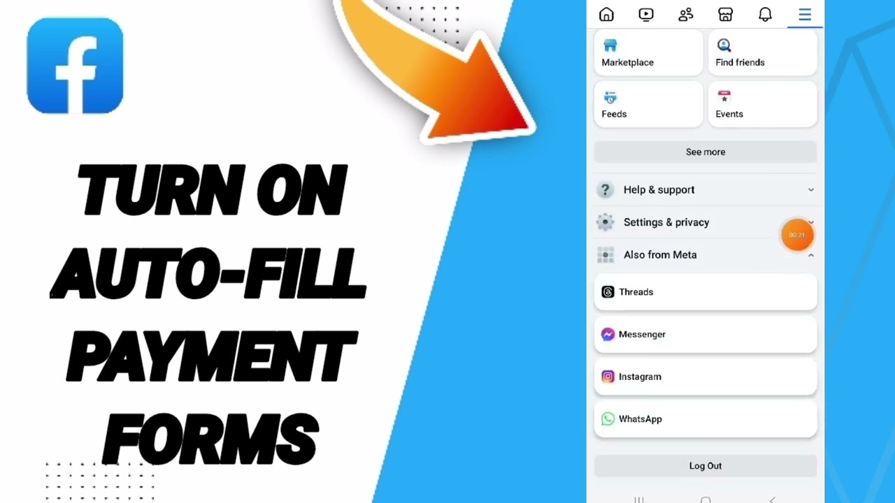 How To Turn On Auto-Fill Payment Forms On Facebook App 2025