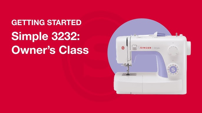 Singer Simple 3223 4 Machine Overview - YouTube