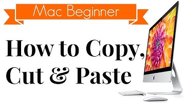 How to Copy & Paste on Mac - OS X Beginner Tip