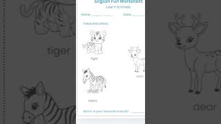 🦁🐘🐰 Learning Animal Names Has Never Been This Fun! 🌟