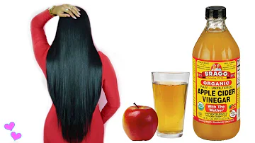 ¿Puedo utilizar vinagre de sidra de manzana sobre el cabello sin lavar?