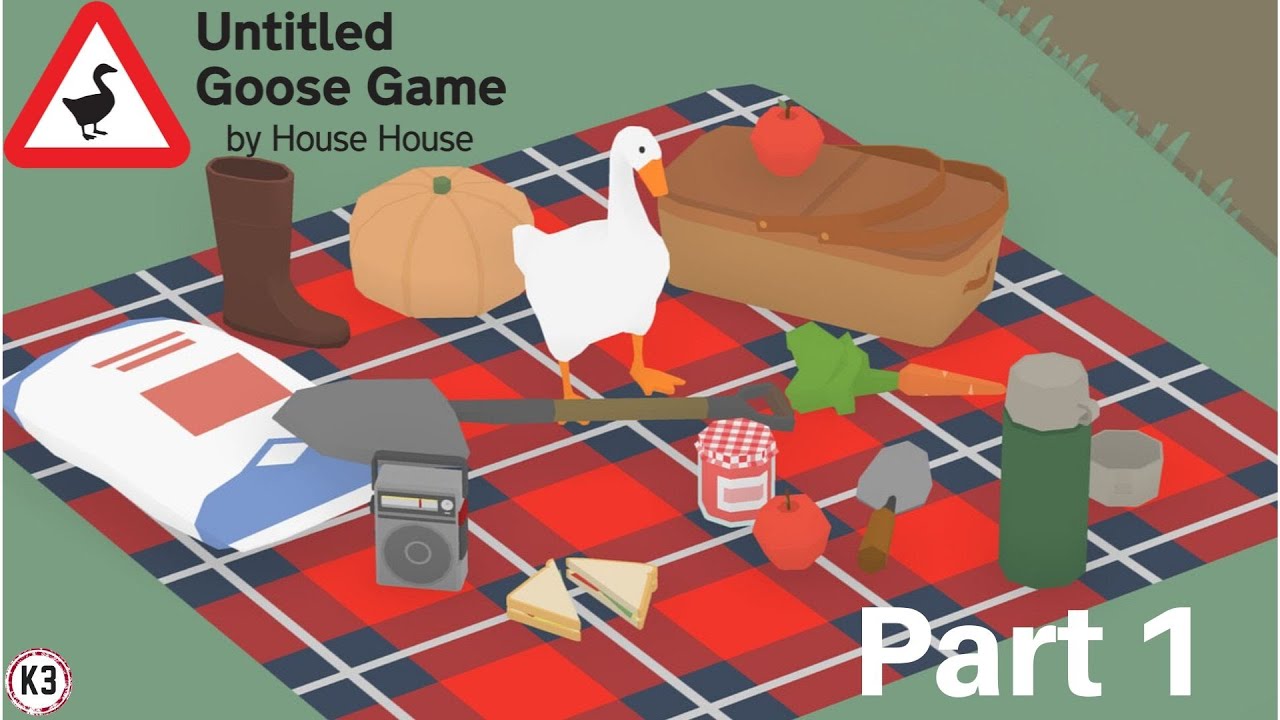 Untitled Goose Game Full Gameplay No Commentary Part 1 YouTube