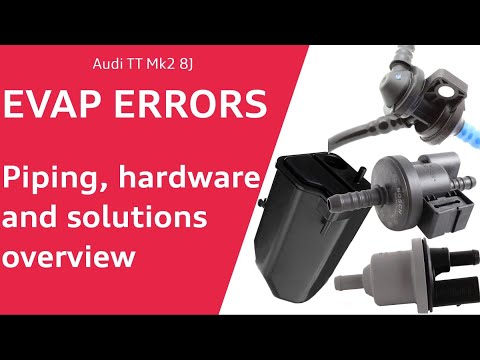EVAP P0440 Error - vacuum piping, parts & solutions for Audi TT Mk2, A3 and VW Golf, Passat, Jetta