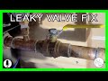 How to Fix a Leaky Water Valve (Ball Valve)