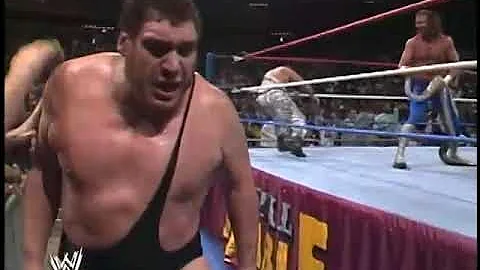 All of Andre the Giant eliminations from the Royal Rumble. (1989 & 1990)