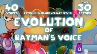 Evolution of Rayman's Voice - Rayman's 26th Anniversary SPECIAL [1995-2021]