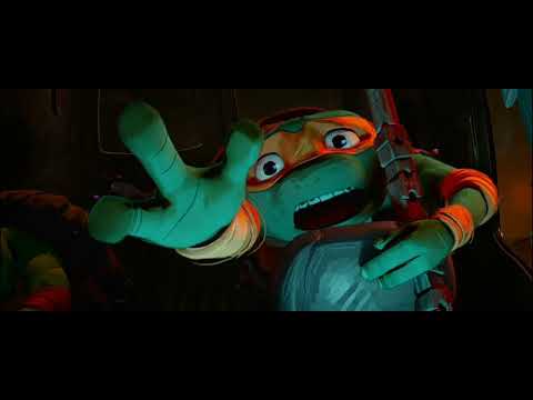 Teenage Mutant Ninja Turtles Mutant Mayhem - Chase Scene