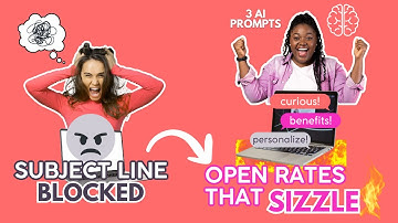 Subject Line Blocked? Steal My 3 AI Prompts for Email Open Rates That SIZZLE 🔥