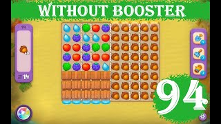 Gardenscapes Level 94 - [14 moves] [2023] [HD] solution of Level 94 Gardenscapes [No Boosters] screenshot 3