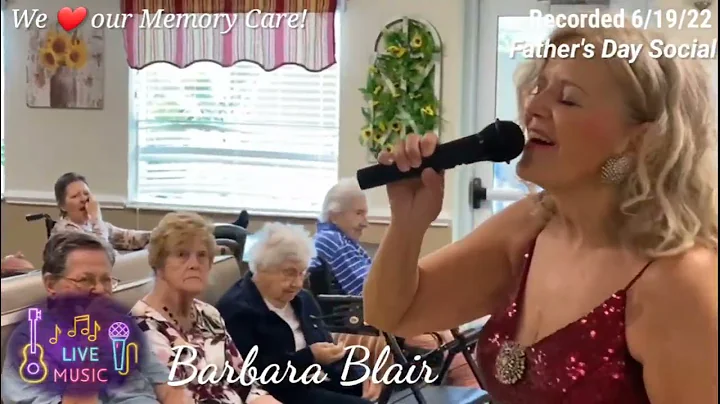 Live Music in Our Memory Care with Barbara Blair 6...