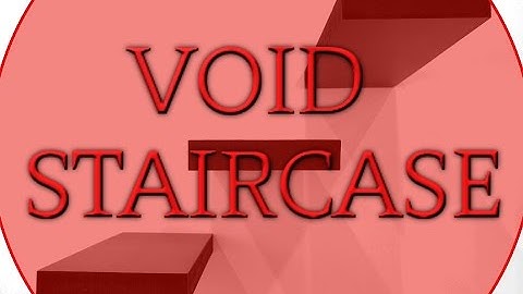 (Minecraft) Void Staircase - Enter the void!