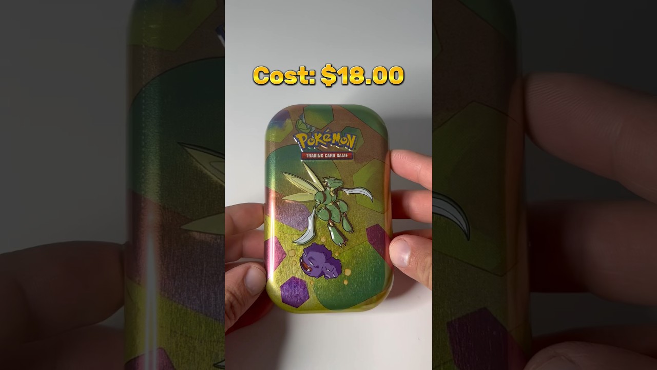 I open a pokemon 151 mini tin