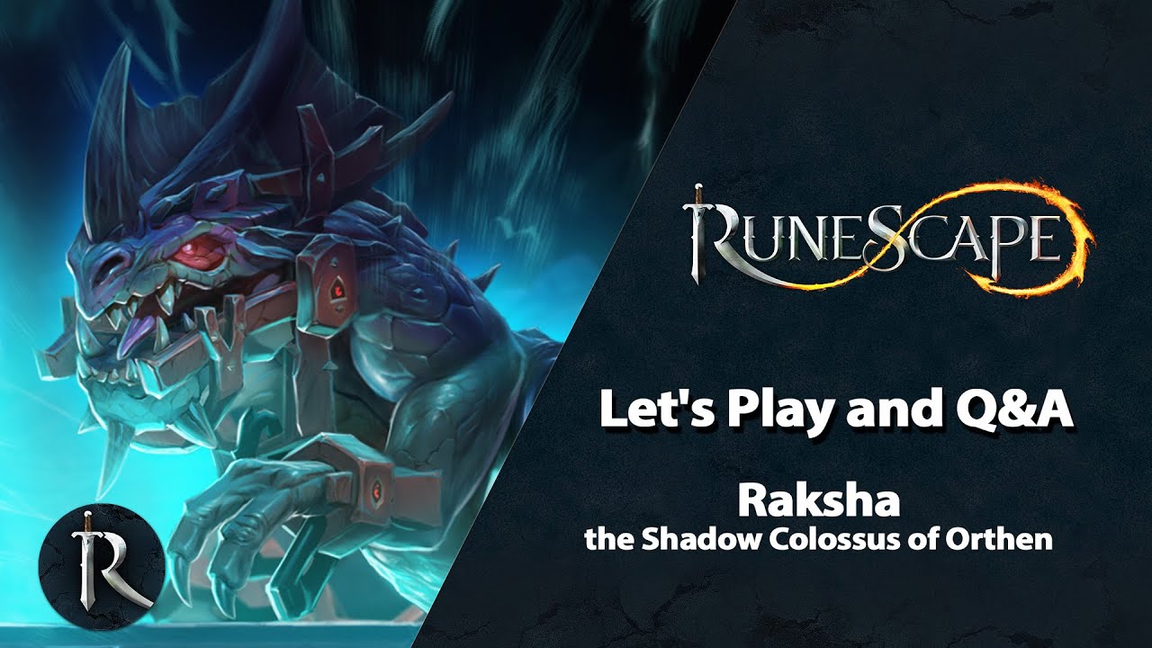 Raksha: Let's Play and Q&A // RuneScape Weekly Stream (Dec 20) - YouTube
