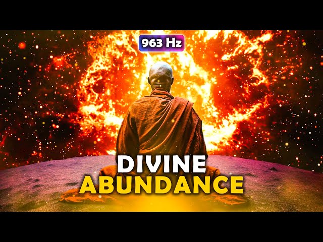 963 Hz - Tap Into Divine Abundance ! Experience This Frequency for Spiritual Connection & Prosperity