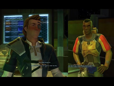SWTOR: Corso Riggs Conversations - Part 8 | Smuggler | ♂️ Male Cyborg ...