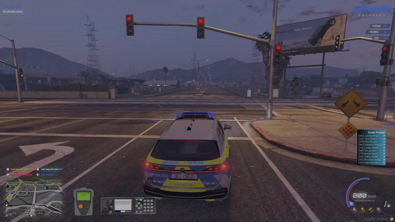 Wir haben die Grundausbildung bei der Polizei  #gtarp #games #fivem #gta5 #münchenrp #roleplay