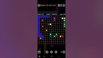 How To Solve Flow Free Premium 14x14 Mania Level 19 Hard Board Walk Through Solution Walkthrough