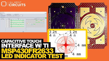 A Capacitive Touch Interface with the TI MSP430FR2633—LED Indicator Test