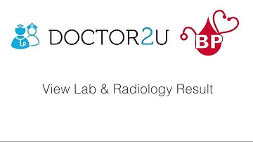 Doctor2U e-Medical Health record feature