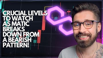 POLYGON PRICE PREDICTION 2022💎CRUCIAL LEVELS TO WATCH AS MATIC BREAKS DOWN FROM A BEARISH PATTERN👑