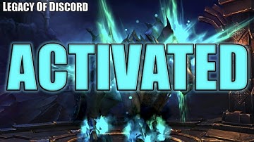 Legacy of Discord: Sage & Wisdom Wrath Aura & Mooneater Pet Activated!