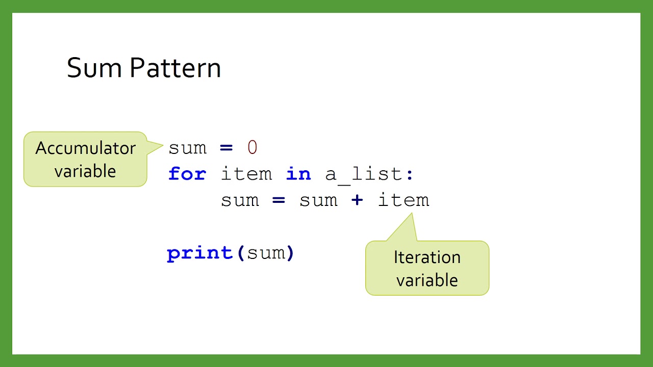Loop Patterns - YouTube
