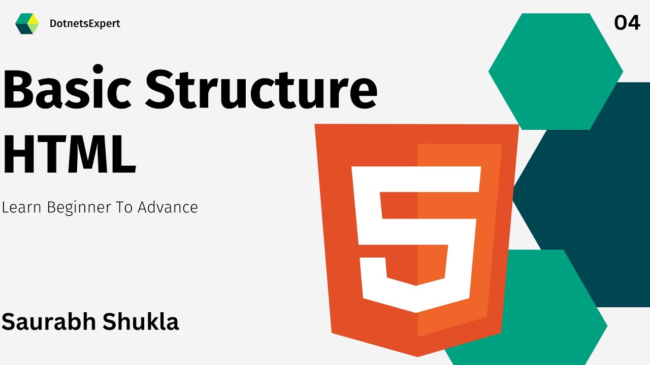 Mastering the Basics Structure of HTML - YouTube