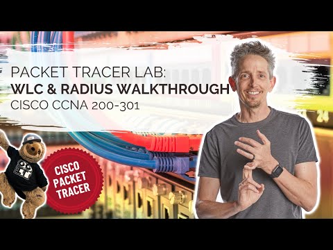 WLC & RADIUS Lab Walk-Through | Cisco CCNA 200-301