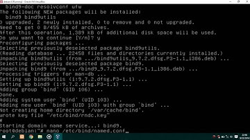 2  Konfigurasi DNS Server    Debian 6
