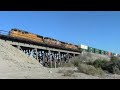 Union Pacific Trains | Beaumont Hill &amp; Salton Sea | Summer 2016