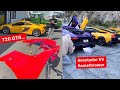 Damon’s 720 GTR paint problems… Aventador SV rev off with FLAMES!