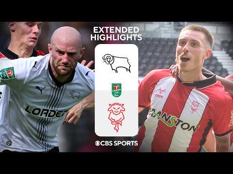 Derby County vs. Lincoln City: Extended Highlights | Carabao Cup | CBS Sports