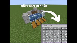 Hướng dẫn cách xây máy farm tơ nhện từ đầu game (Minecraft Java 1.19) screenshot 4