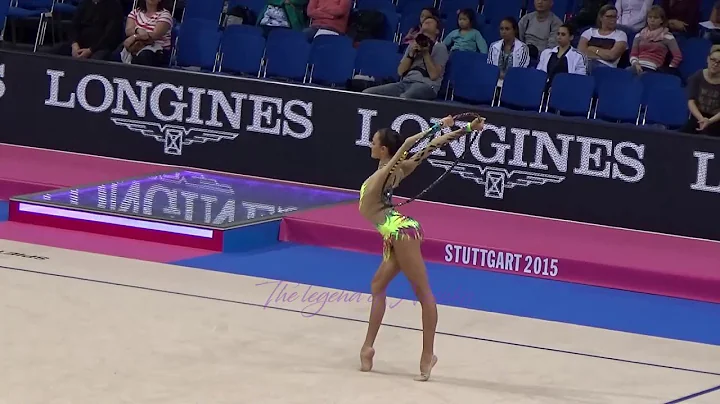 Selin KILAVUZ (TUR) hoop - 2015 Stuttgart worlds Qualifs