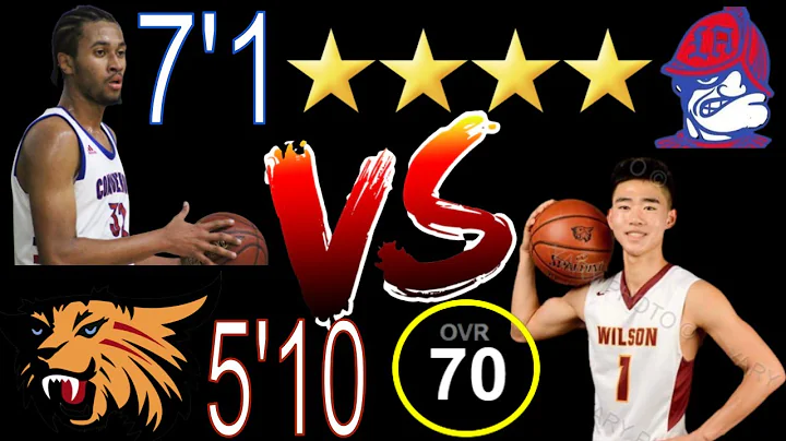 ASIAN HOOPER GOES OFF AGAINST 7'1 D1 PROSPECT JAZZ...