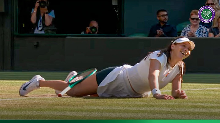 Her FIRST Wimbledon semi-final! | Amanda Anisimova | Winning Moment | Wimbledon 2025