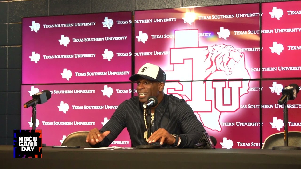 Deion Sanders postgame presser vs Texas Southern