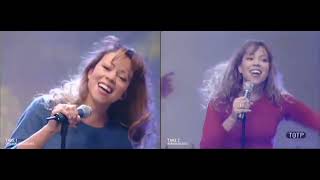 Mariah Carey - Fantasy - Top of The Pops 1995 (Comparison Video)